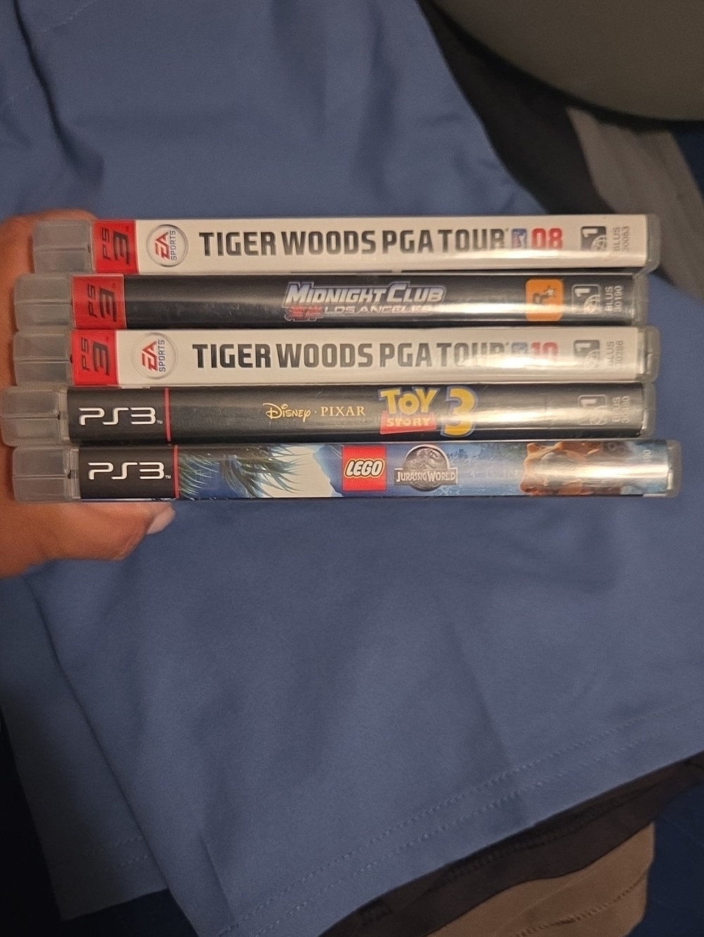 Sony PS3 Game Case Lot.  5 Games
